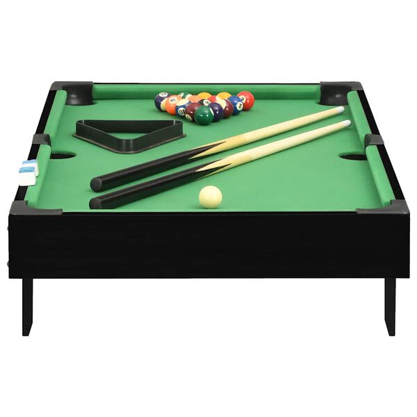 vidaXL 3-Fuß Mini-Billardtisch 92x52x19 cm Schwarz und Grün