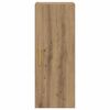 vidaXL Wandschrank Artisan-Eiche 34,5 x 34 x 90 cm Holzwerkstoff