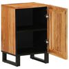 vidaXL Badschrank 38x34x58 cm Massivholz Akazie