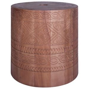 vidaXL Sonnenschirmst&auml;nder 28,05 kg Natur Massives Mahagoniholz