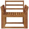 vidaXL Outdoor-Sofa Massivholz Akazie Natur