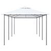 vidaXL Pavillon 600x298x270 cm Weiß 180g/m²