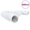 vidaXL L&uuml;ftungsschlauch Aluminium und PVC 6 m &Oslash;10 cm