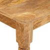 vidaXL Couchtisch Braun 100 x 55 x 77 cm massives Mangoholz