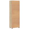 vidaXL Highboard mit Regal Sonoma-Eiche 60 x 35 x 182 cm Holzwerkstoff
