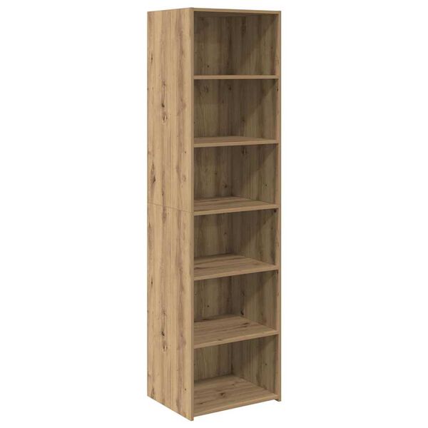 vidaXL Schrank Artisan-Eiche 50 x 41 x 185 cm Holzwerkstoff