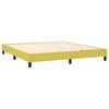 vidaXL Boxspringbett mit Matratze Gr&uuml;n 160x200 cm Stoff