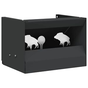 vidaXL Magnetischer Kugelfangkasten 4 + 1 Ziele Wildschwein-Design