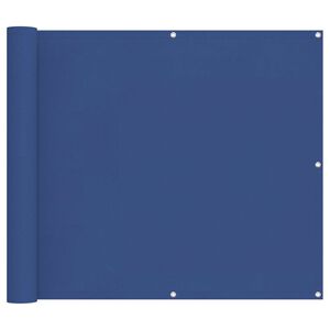 vidaXL Balkonsichtschutz Blau 90 x 200 cm Oxford-Stoff
