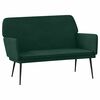 vidaXL Sitzbank Dunkelgr&uuml;n 108x79x79 cm Samt