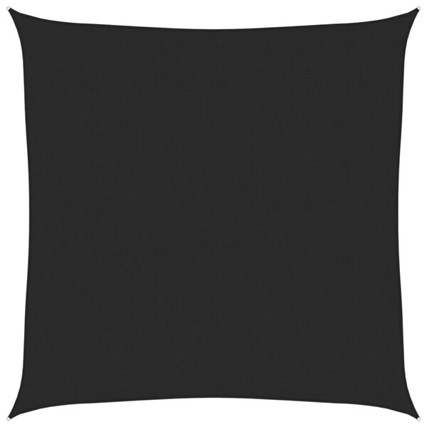 vidaXL Sonnensegel 160 g/m&sup2; Schwarz 6x6 m HDPE