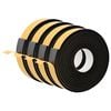 vidaXL Selbstklebendes Schaumstoffband 4 stk. Schwarz 30mm x 5m