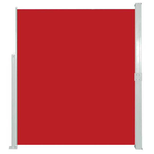 vidaXL Ausziehbare Seitenmarkise 170×300 cm Rot