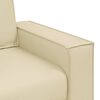 vidaXL Sofa Creme 99 x 80 x 84 cm Stoff