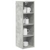 vidaXL H&auml;ngeschrank Beton Grau 30 x 29,5 x 100 cm Holzwerkstoff