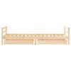 vidaXL Kinderbett mit Schubladen 90x200 cm Massivholz Kiefer