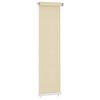 vidaXL Au&szlig;enrollo Creme 65 (B) x 230 (H) cm HDPE