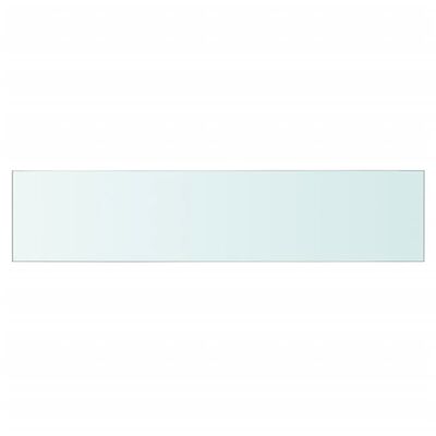 vidaXL Regalböden 2 Stk. Glas Transparent 60 x 12 cm