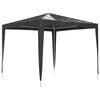 vidaXL Profi-Partyzelt 2,5&times;2,5 m Anthrazit 90 g/m&sup2;