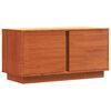 vidaXL TV-Schr&auml;nk Wachsbraun 80 x 35 x 40,5 cm Massives Kiefernholz