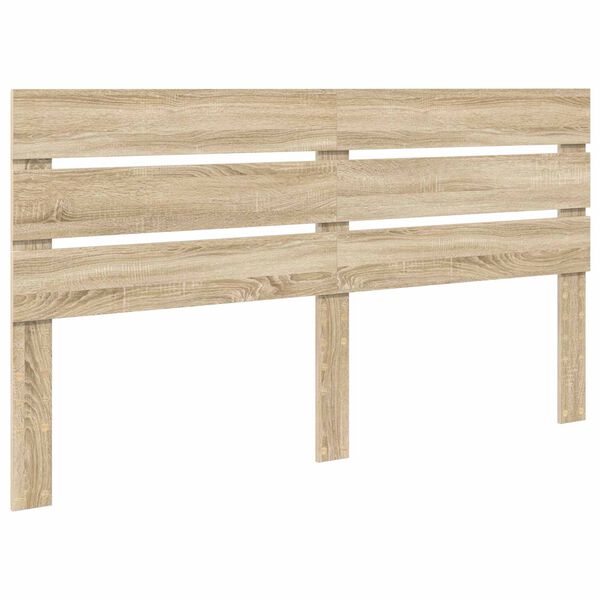 vidaXL Kopfteil Sonoma-Eiche 180 cm Holzwerkstoff