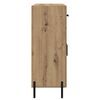 vidaXL Sideboard Artisan-Eiche 69,5 x 34 x 90 cm Holzwerkstoff