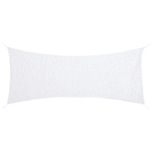 vidaXL Tarnnetz mit Aufbewahrungstasche 312x140 cm Wei&szlig;