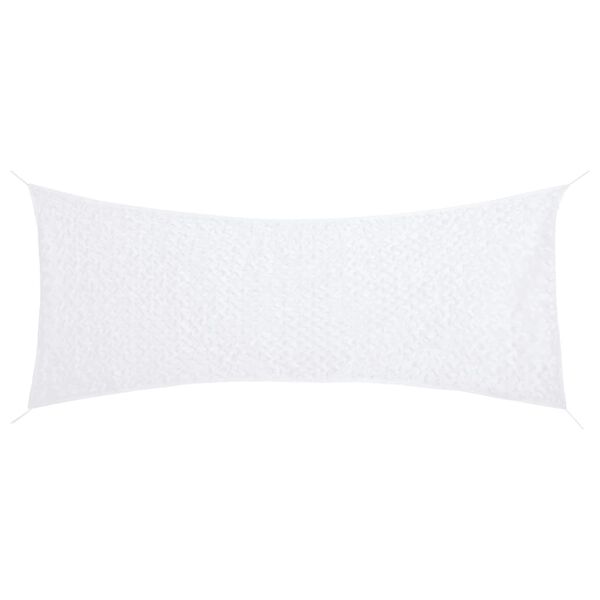 vidaXL Tarnnetz mit Aufbewahrungstasche 312x140 cm Wei&szlig;