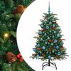 vidaXL K&uuml;nstlicher Weihnachtsbaum mit 150 LEDs mit St&auml;nder Gr&uuml;n 150 cm