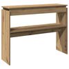 vidaXL Konsolentisch Artisan-Eiche 102x30x80 cm Holzwerkstoff