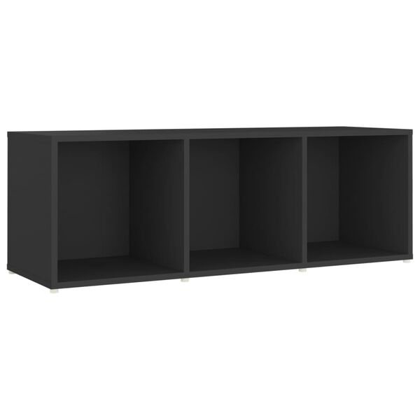 vidaXL TV-Schränke 2 Stk. Grau 107x35x37 cm Holzwerkstoff