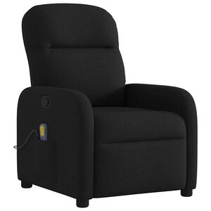 vidaXL Massagesessel Schwarz Stoff