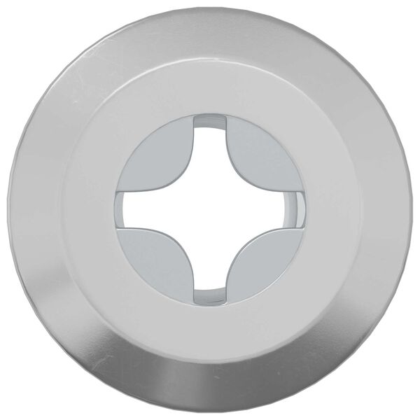 vidaXL Sicherungsmutter 2 pcs Nickel M6 x 15 mm Stahl