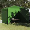 vidaXL Pop-up Pavillon Zelt Grün 300 x 300 cm Stoff