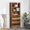 vidaXL Highboard Altholz 69,5 x 34 x 180 cm Holzwerkstoff