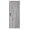 vidaXL Highboard Grau Sonoma 34,5x34x180 cm Holzwerkstoff