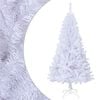 vidaXL K&uuml;nstlicher Weihnachtsbaum mit Dicken Zweigen Wei&szlig; 120 cm PVC