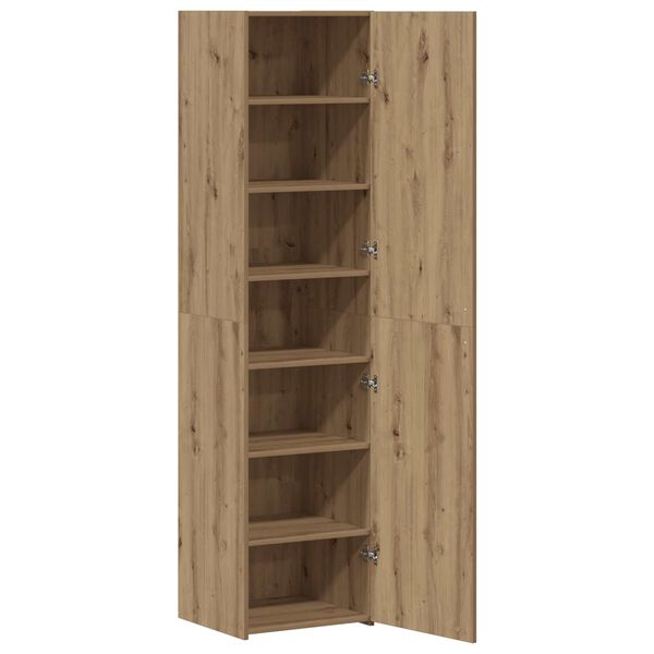 vidaXL Highboard 2 pcs Artisan-Eiche 45 x 42,5 x 185 cm