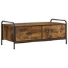vidaXL Couchtisch R&auml;uchereiche 99,5 x 49 x 41 cm Holzwerkstoff
