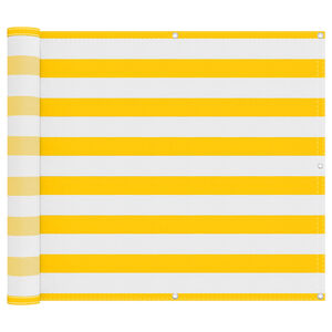 vidaXL Balkonsichtschutz 100 x 400 cm Oxford-Stoff Rechteckig
