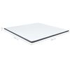 vidaXL Boxspringbett-Matratzenauflage 200 x 200 x 5 cm Mittelweich