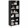 vidaXL Highboard Schwarz Eichen-Optik 69,5 x 32,5 x 180 cm