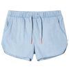 vidaXL Kindershorts Helles Jeansblau 92