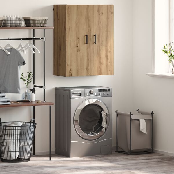 vidaXL Wandschrank Artisan-Eiche 69,5 x 34 x 90 cm Holzwerkstoff