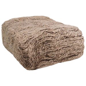 vidaXL Jute Ufermatte Natur 1,2 x 50 m