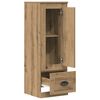 vidaXL Highboard Artisan-Eiche 36x35,5x103,5 cm Holzwerkstoff