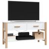 vidaXL TV-Schrank Weiß 82x38x45 cm Holzwerkstoff