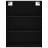 vidaXL Highboard Schwarz 69,5x32,5x180 cm Holzwerkstoff