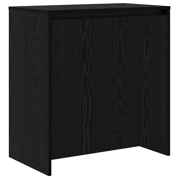 vidaXL Sideboard 3 pcs Schwarz Eichen-Optik 70 x 41 x 75 cm