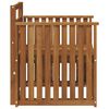 vidaXL Outdoor-Sofagarnitur Natur 71 x 63 x 73 cm Massivholz Akazie